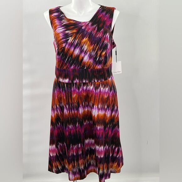 Calvin Klein Woman  | NWT Multi Colored Dress - Picture 1 of 5